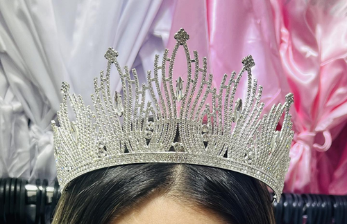 כתר לכלה אבני קריסטל