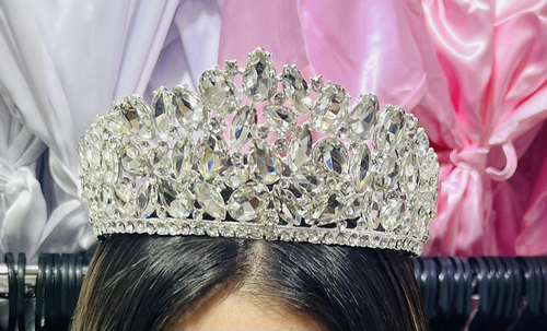 כתר לכלה אבני קריסטל