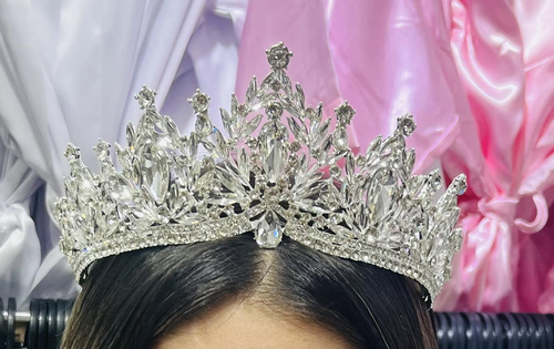 כתר לכלה אבני קריסטל