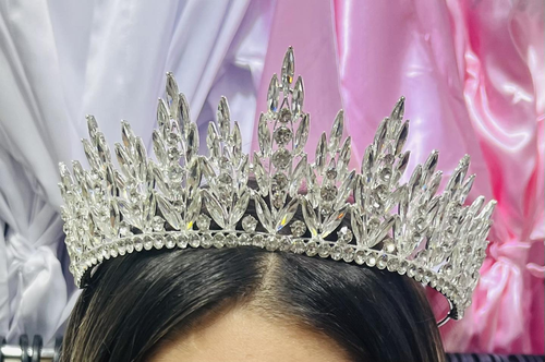 כתר לכלה אבני קריסטל