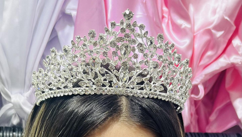 כתר לכלה אבני קריסטל